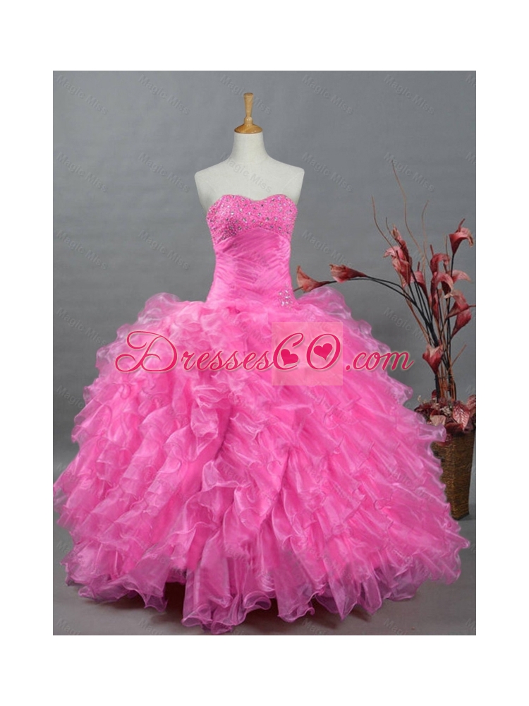 Beautiful Quinceanera Dress with in Organza