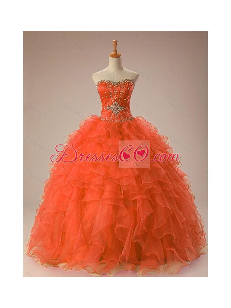 Gorgeous Beaded Quinceanera Gowns in Organza