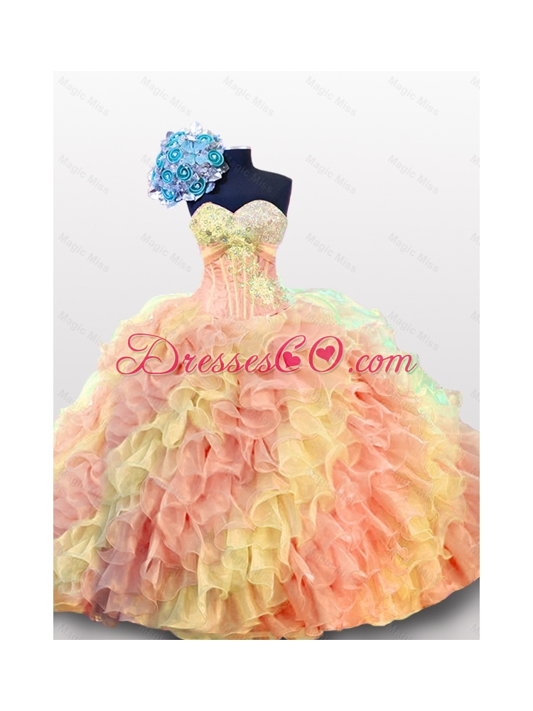 Summer Sexy Quinceanera Dress with Beading