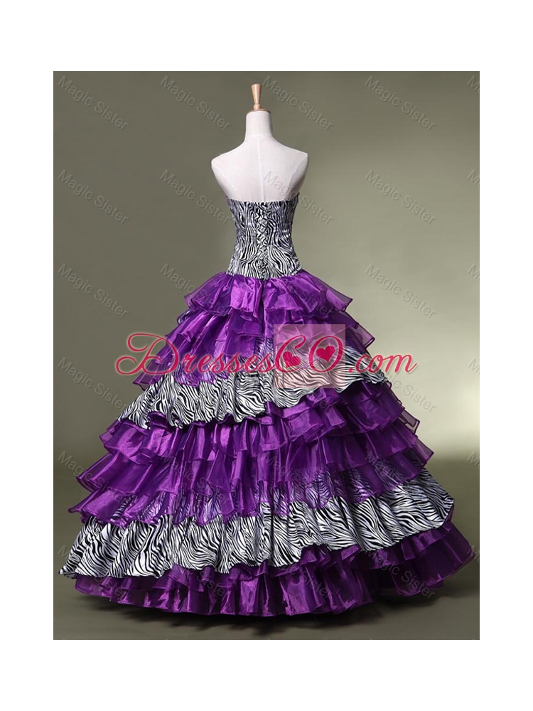 New Arrival Quinceanera Dress with Ruffled Layers