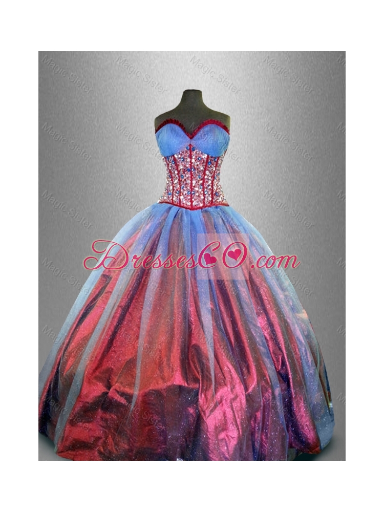Quinceanera Gowns with Beading and Ruffles