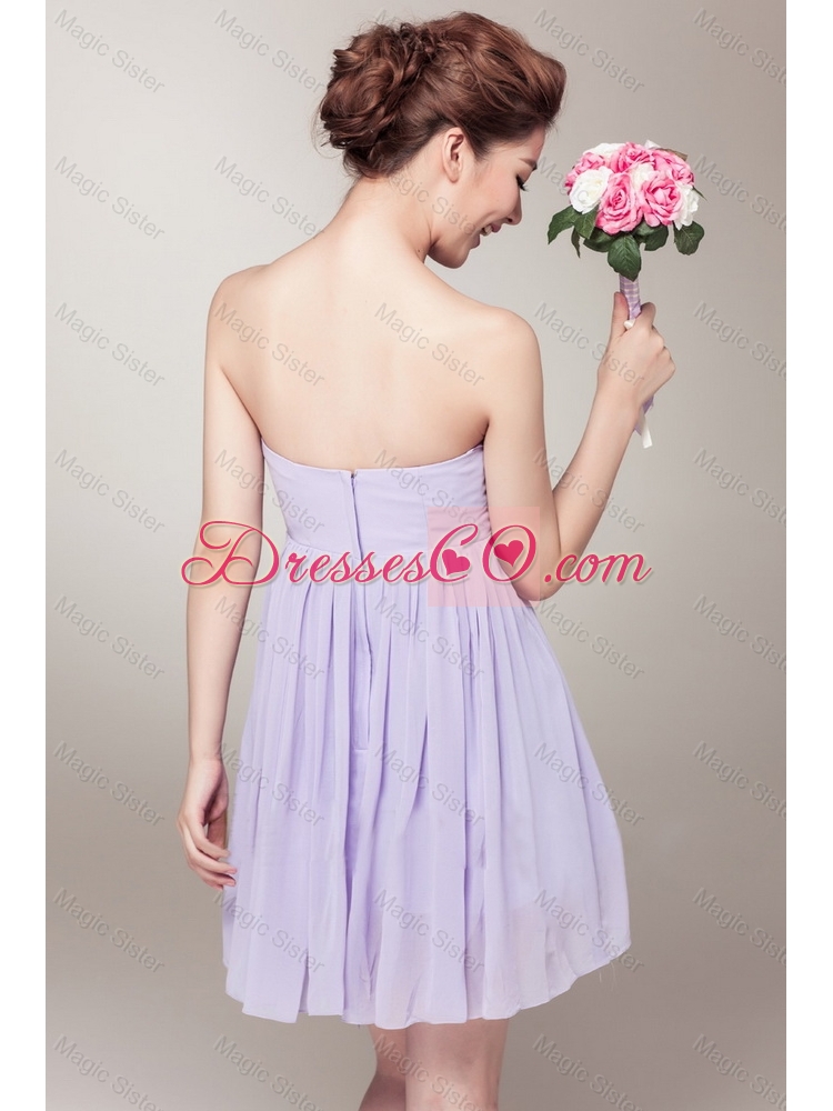 New Style Gorgeous Exclusive Strapless Prom Gowns with Mini Length
