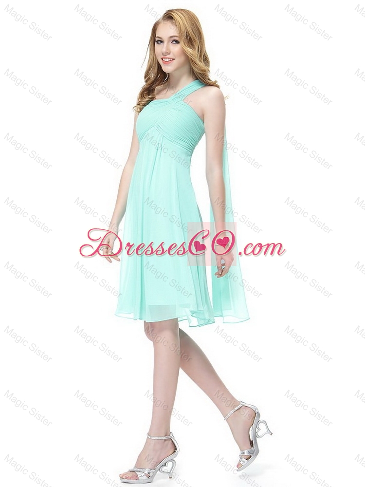Elegant Discount Summer Pretty Side Zipper One Shoulder Prom Dresses