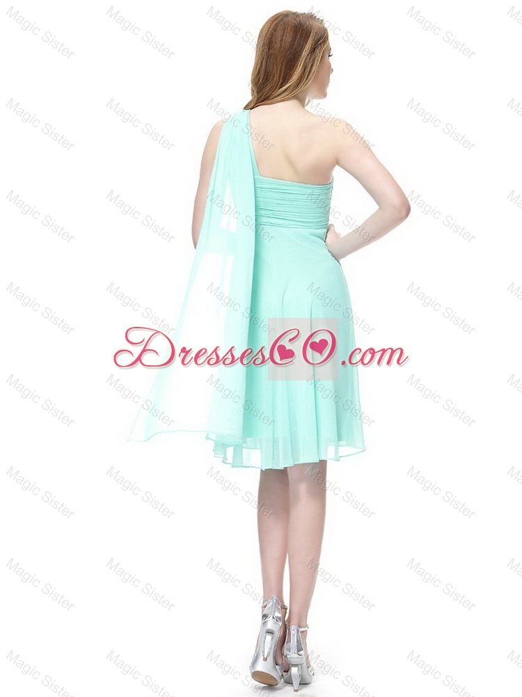 Elegant Discount Summer Pretty Side Zipper One Shoulder Prom Dresses