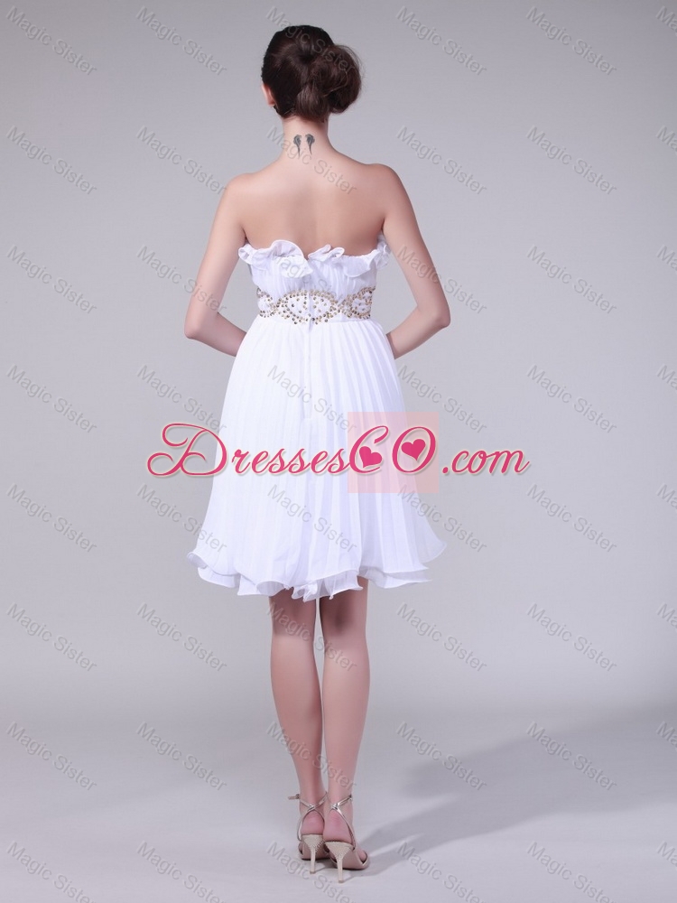 Gorgeous Exclusive Lovely Empire Strapless Beaded Prom Dress Holiday