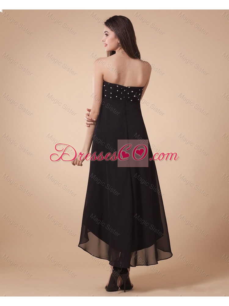 Gorgeous Black Prom Dress with Beading