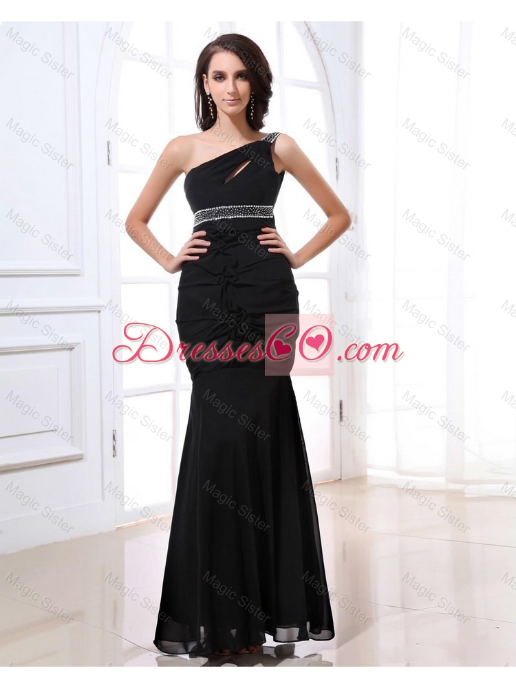Mermaid Beading Black Most Popular Prom Dress for