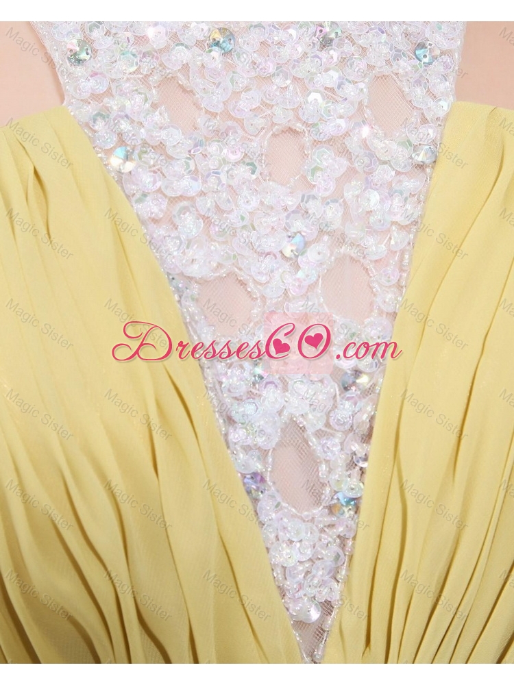New Style Sequins and Beading Long Prom Dress Graduation