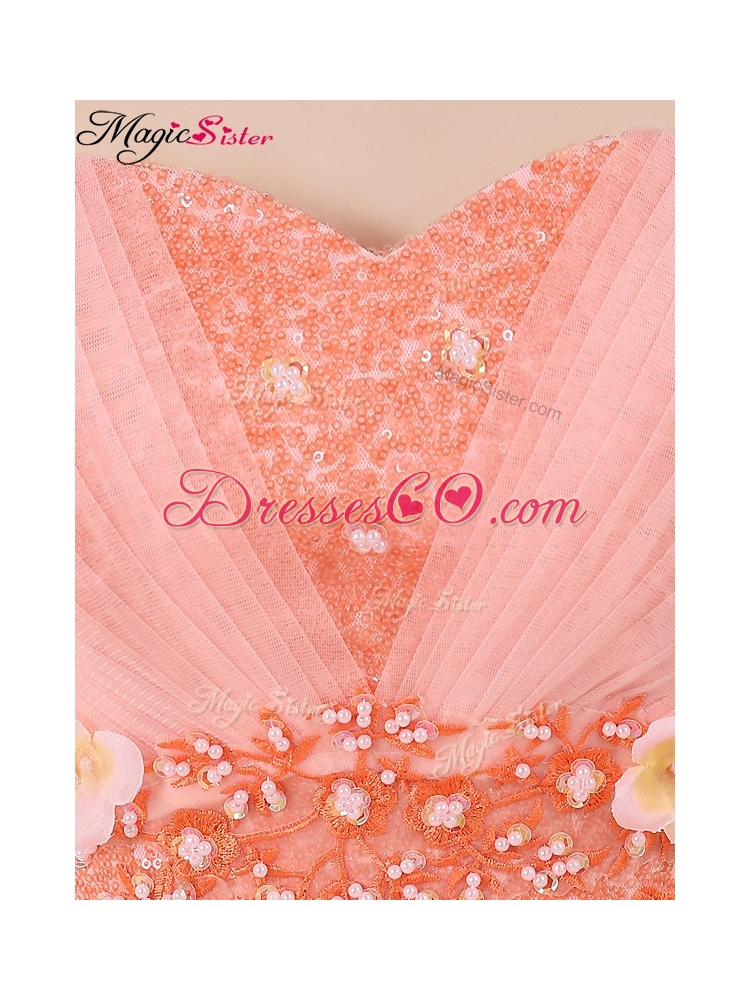 Beautiful Appliques and Beading Quinceanera Dress with Sweetheart