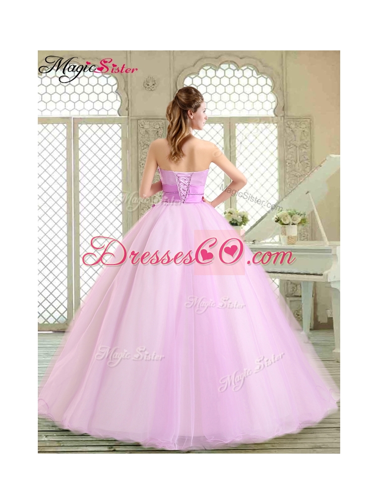 New Arrivals Sprinjg Straps Quinceanera Dress with Strapless