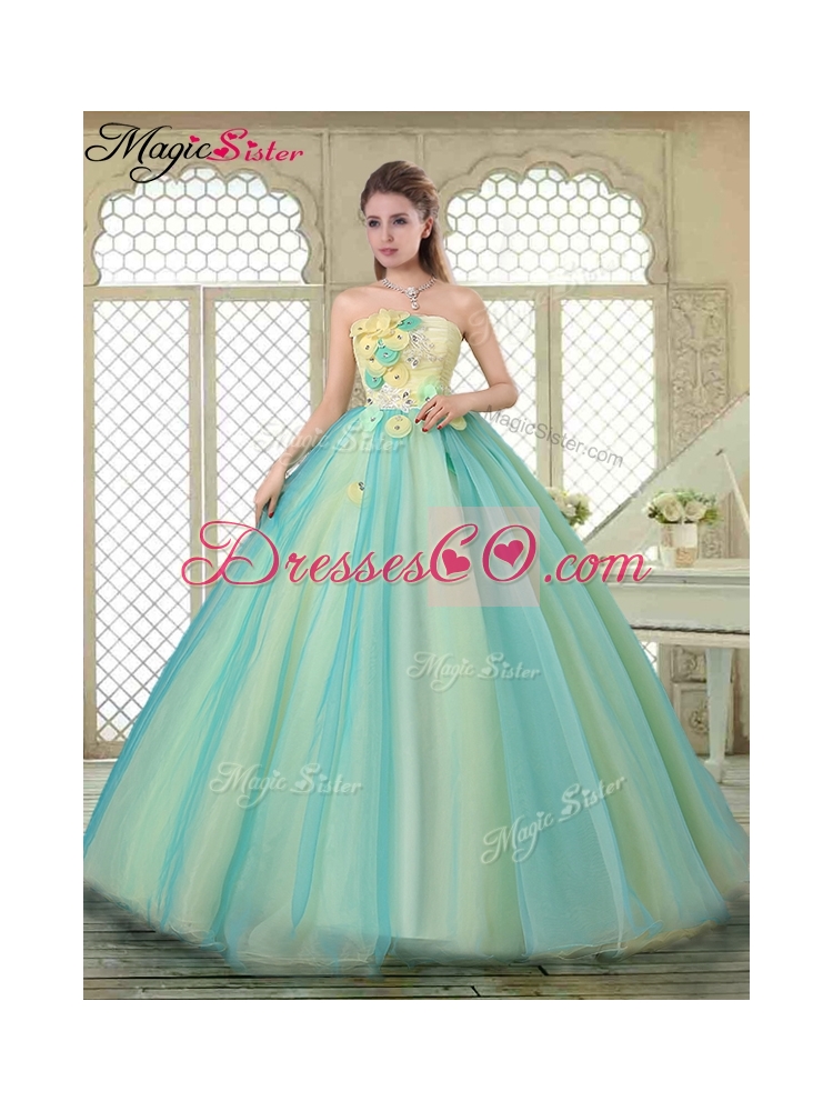 New Arrivals Strapless Quinceanera Dress with Appliques