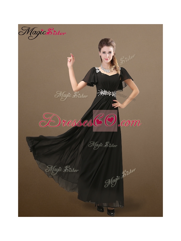 Perfect Empire Beading Prom Dress for Fall