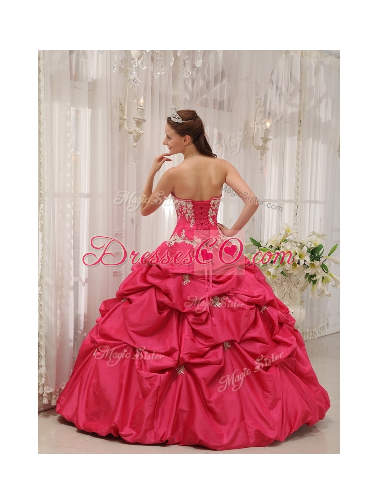 Ball Gown Appliques Quinceanera Dresses