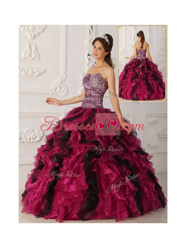Cheap Multi Color Ball Gown Floor Length Quinceanera Dresses