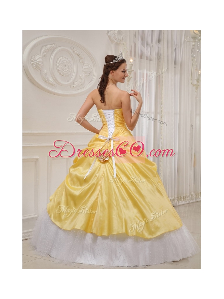 Classic Orange Red Ball Gown Quinceanera Dresses