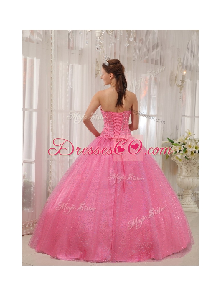 Classical Ball Gown Beading Quinceanera Dresses