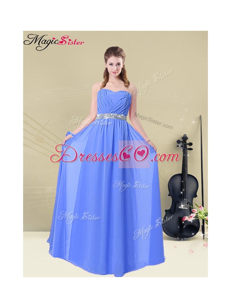 Elegant Ruching Prom Dress Fall