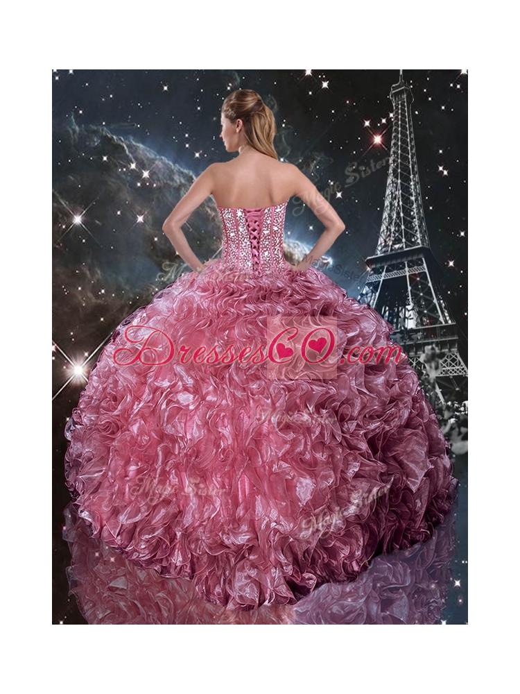 Fall Fashionable Ball Gown  Princesita With Quinceanera Dress with Beading