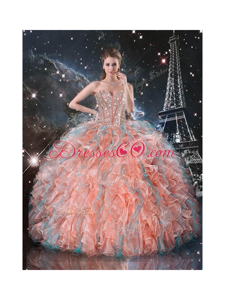 Fashionable Ball Gown Detachable Quinceanera Skirts for Fall