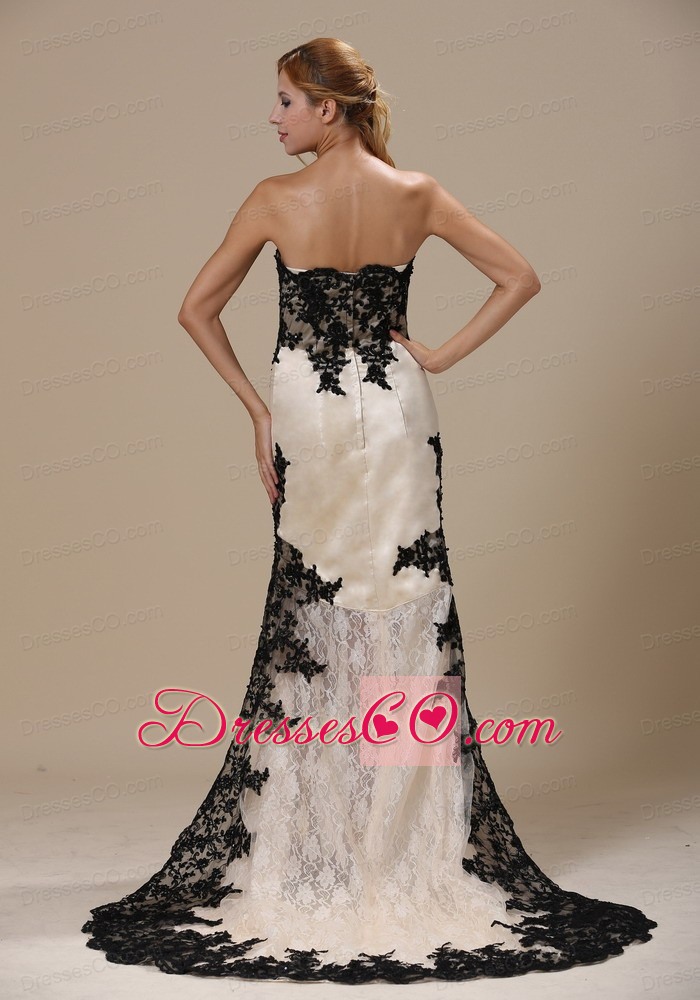 High-low Lace Over Skirt and For Prom Dress