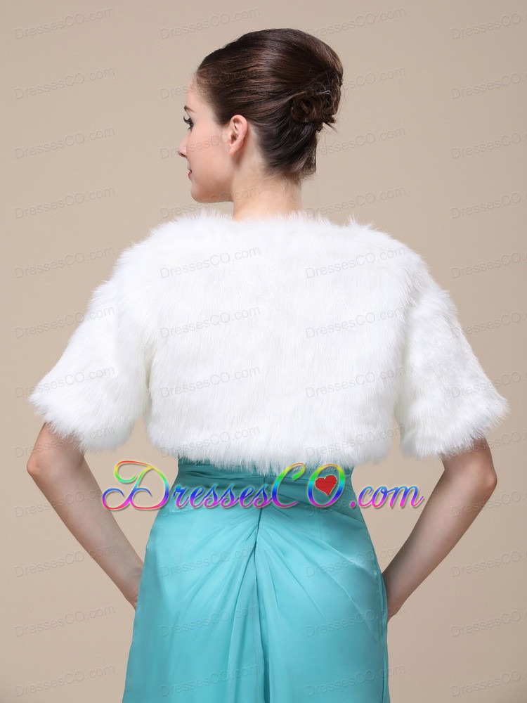Gorgeous and Short-Sleeves For Special Occasion / Wedding Shawl Jacket