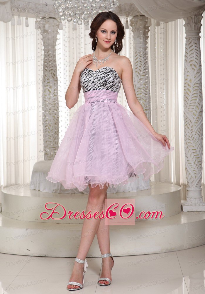 Make You Own Prom Dress With Organza Fabric and Zebra Sweetheart