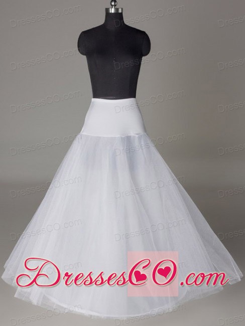 Tulle A-line Long Wedding Petticoat
